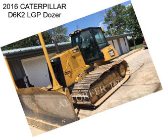 2016 CATERPILLAR D6K2 LGP Dozer