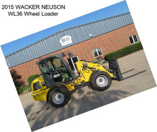 2015 WACKER NEUSON WL36 Wheel Loader