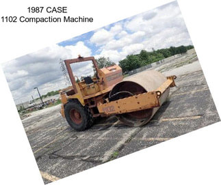 1987 CASE 1102 Compaction Machine