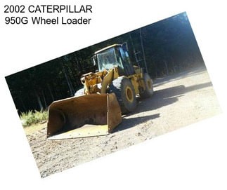 2002 CATERPILLAR 950G Wheel Loader