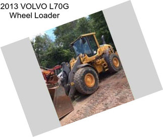 2013 VOLVO L70G Wheel Loader