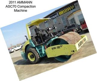 2011 AMMANN ASC70 Compaction Machine