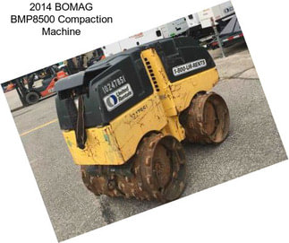 2014 BOMAG BMP8500 Compaction Machine