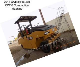 2018 CATERPILLAR CW16 Compaction Machine