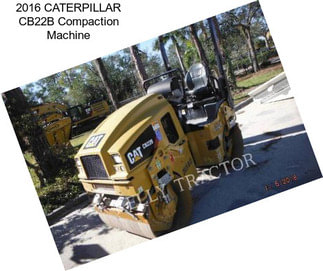 2016 CATERPILLAR CB22B Compaction Machine