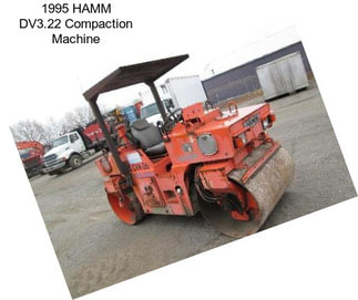 1995 HAMM DV3.22 Compaction Machine