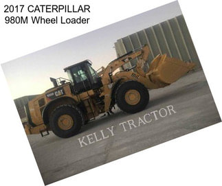 2017 CATERPILLAR 980M Wheel Loader