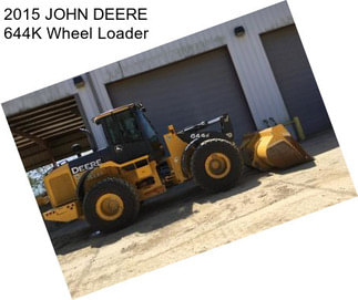 2015 JOHN DEERE 644K Wheel Loader