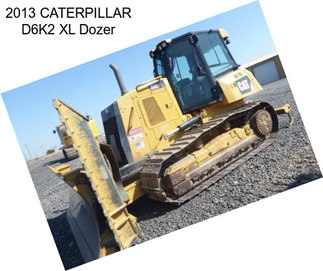 2013 CATERPILLAR D6K2 XL Dozer