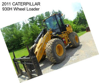 2011 CATERPILLAR 930H Wheel Loader