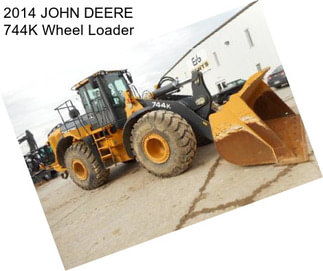 2014 JOHN DEERE 744K Wheel Loader