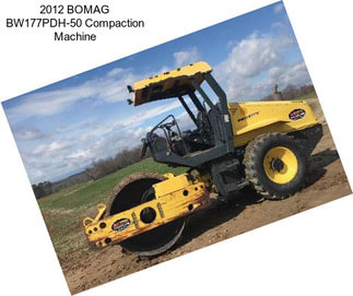 2012 BOMAG BW177PDH-50 Compaction Machine