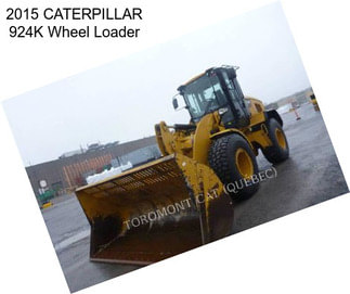 2015 CATERPILLAR 924K Wheel Loader