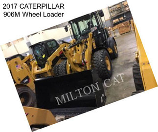 2017 CATERPILLAR 906M Wheel Loader