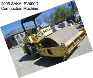 2005 SAKAI SV400D Compaction Machine