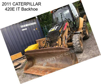 2011 CATERPILLAR 420E IT Backhoe