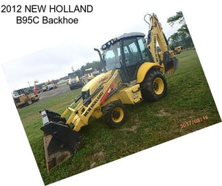 2012 NEW HOLLAND B95C Backhoe