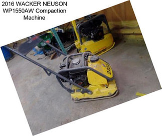 2016 WACKER NEUSON WP1550AW Compaction Machine