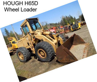 HOUGH H65D Wheel Loader