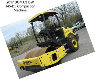 2017 BOMAG BW 145-D5 Compaction Machine