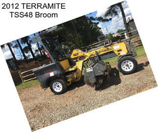 2012 TERRAMITE TSS48 Broom