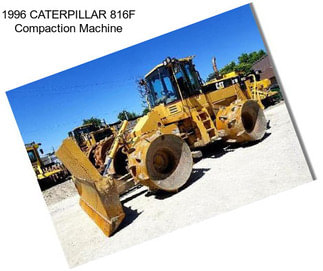 1996 CATERPILLAR 816F Compaction Machine