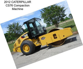 2012 CATERPILLAR CS76 Compaction Machine