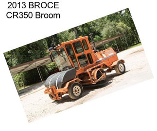 2013 BROCE CR350 Broom