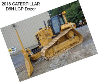 2018 CATERPILLAR D6N LGP Dozer