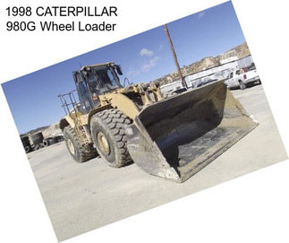 1998 CATERPILLAR 980G Wheel Loader