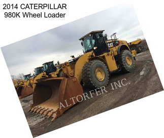 2014 CATERPILLAR 980K Wheel Loader