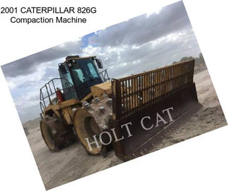 2001 CATERPILLAR 826G Compaction Machine