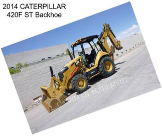 2014 CATERPILLAR 420F ST Backhoe