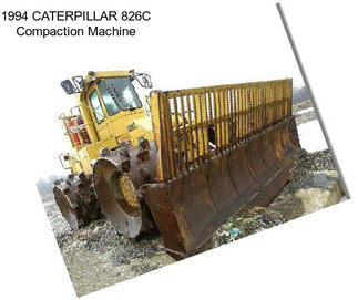 1994 CATERPILLAR 826C Compaction Machine