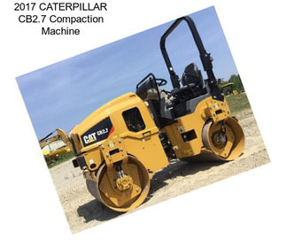 2017 CATERPILLAR CB2.7 Compaction Machine