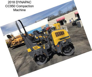 2018 DYNAPAC CC950 Compaction Machine