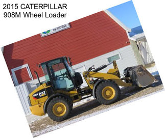 2015 CATERPILLAR 908M Wheel Loader