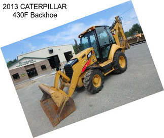 2013 CATERPILLAR 430F Backhoe