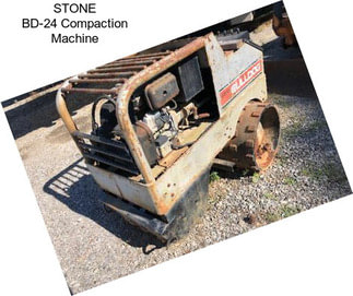 STONE BD-24 Compaction Machine