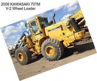 2008 KAWASAKI 70TM V-2 Wheel Loader