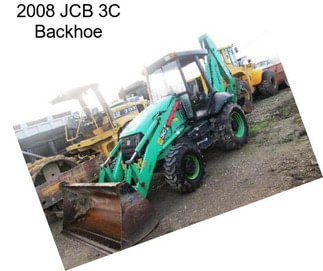 2008 JCB 3C Backhoe