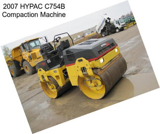 2007 HYPAC C754B Compaction Machine