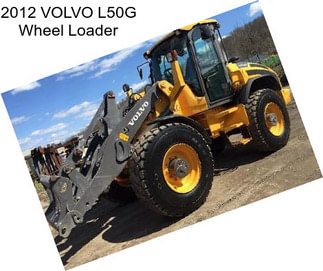 2012 VOLVO L50G Wheel Loader