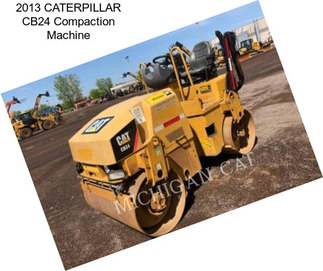 2013 CATERPILLAR CB24 Compaction Machine