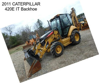 2011 CATERPILLAR 420E IT Backhoe