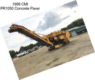 1999 CMI PR1050 Concrete Paver