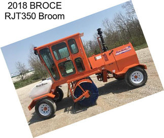 2018 BROCE RJT350 Broom