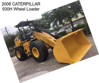 2008 CATERPILLAR 930H Wheel Loader