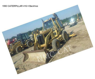 1990 CATERPILLAR 416 II Backhoe