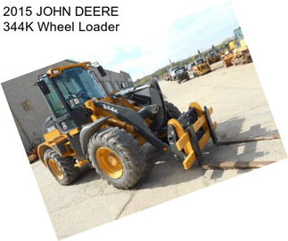 2015 JOHN DEERE 344K Wheel Loader